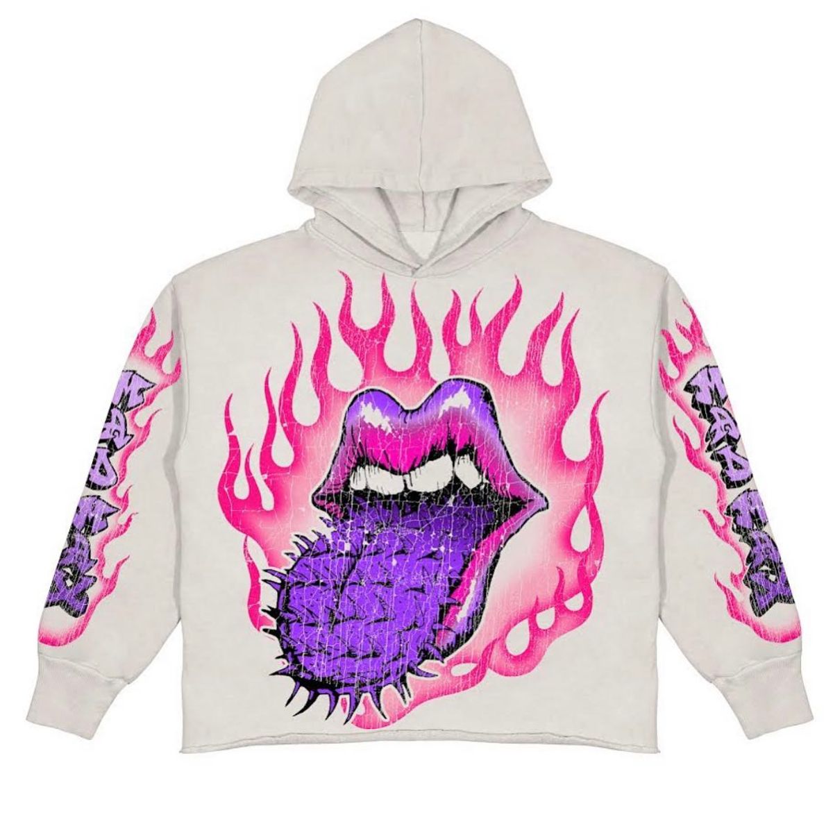 MadMax Rolling Stones Vol 1 White Hoodie