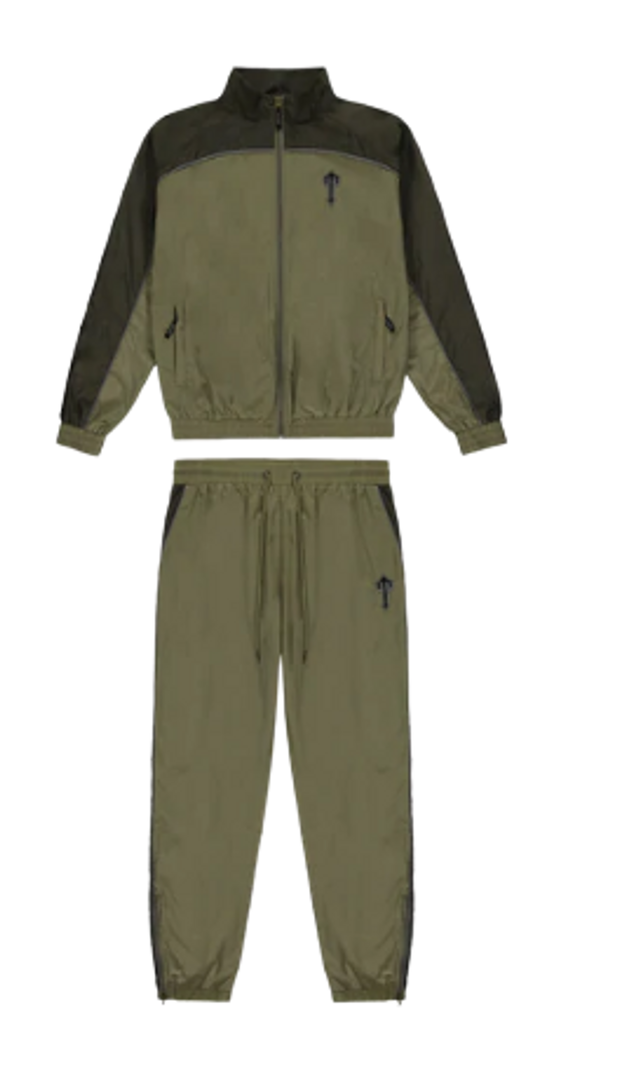 Trapstar Irongate Olive Grey Shellsuit