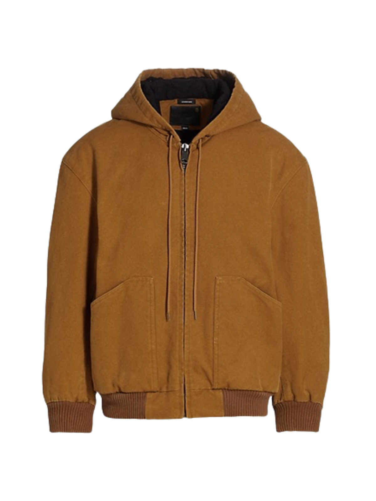 R13 Tan Oversized Workwear Bomber Jacket