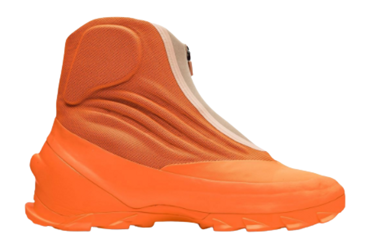 Adidas Orange Yeezy 1050 hi-res Boots