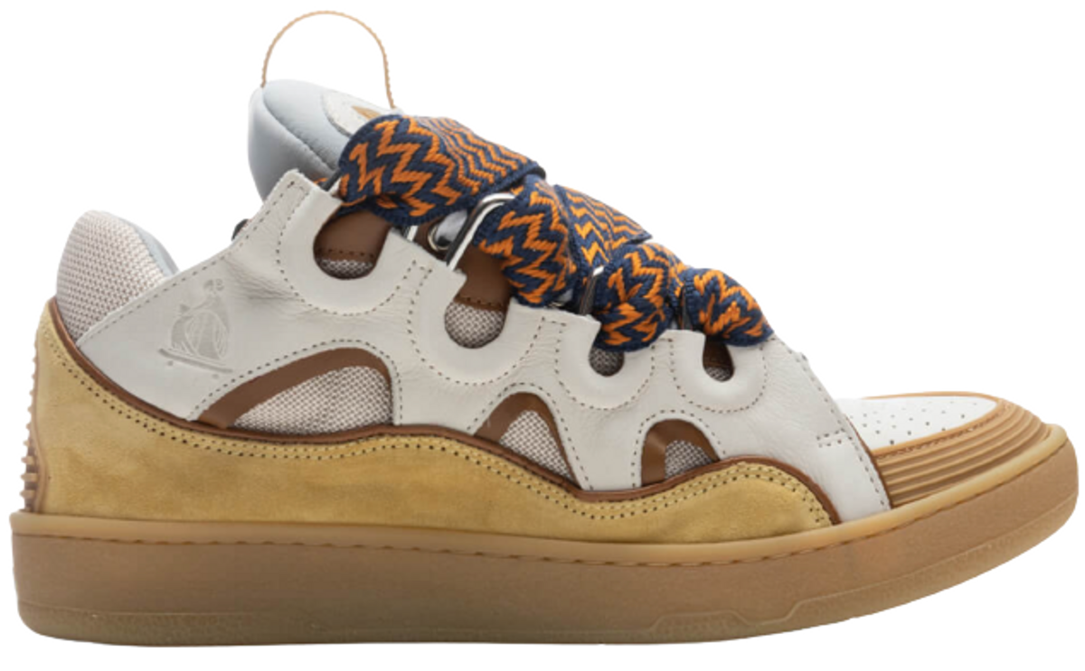 Lanvin Skate Curb Beige Sneakers