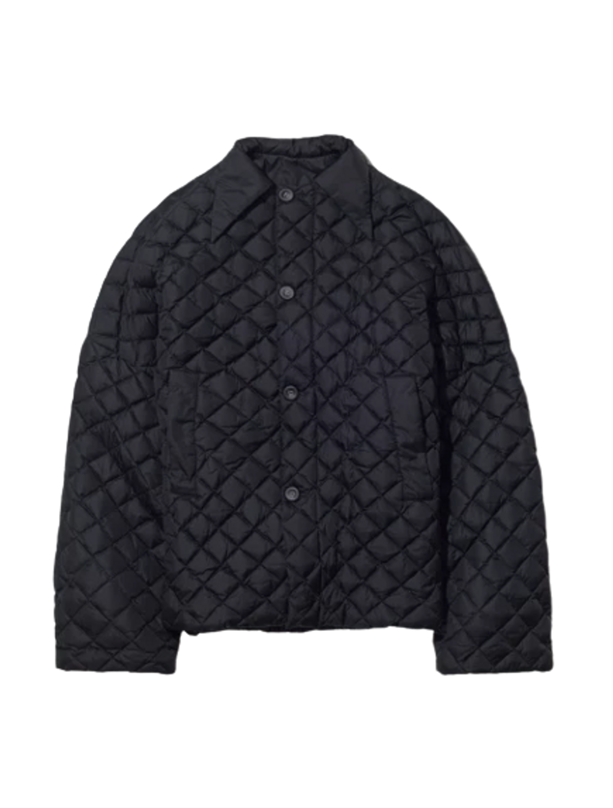 Raf Simons Black Short Padded Shirt Jacket