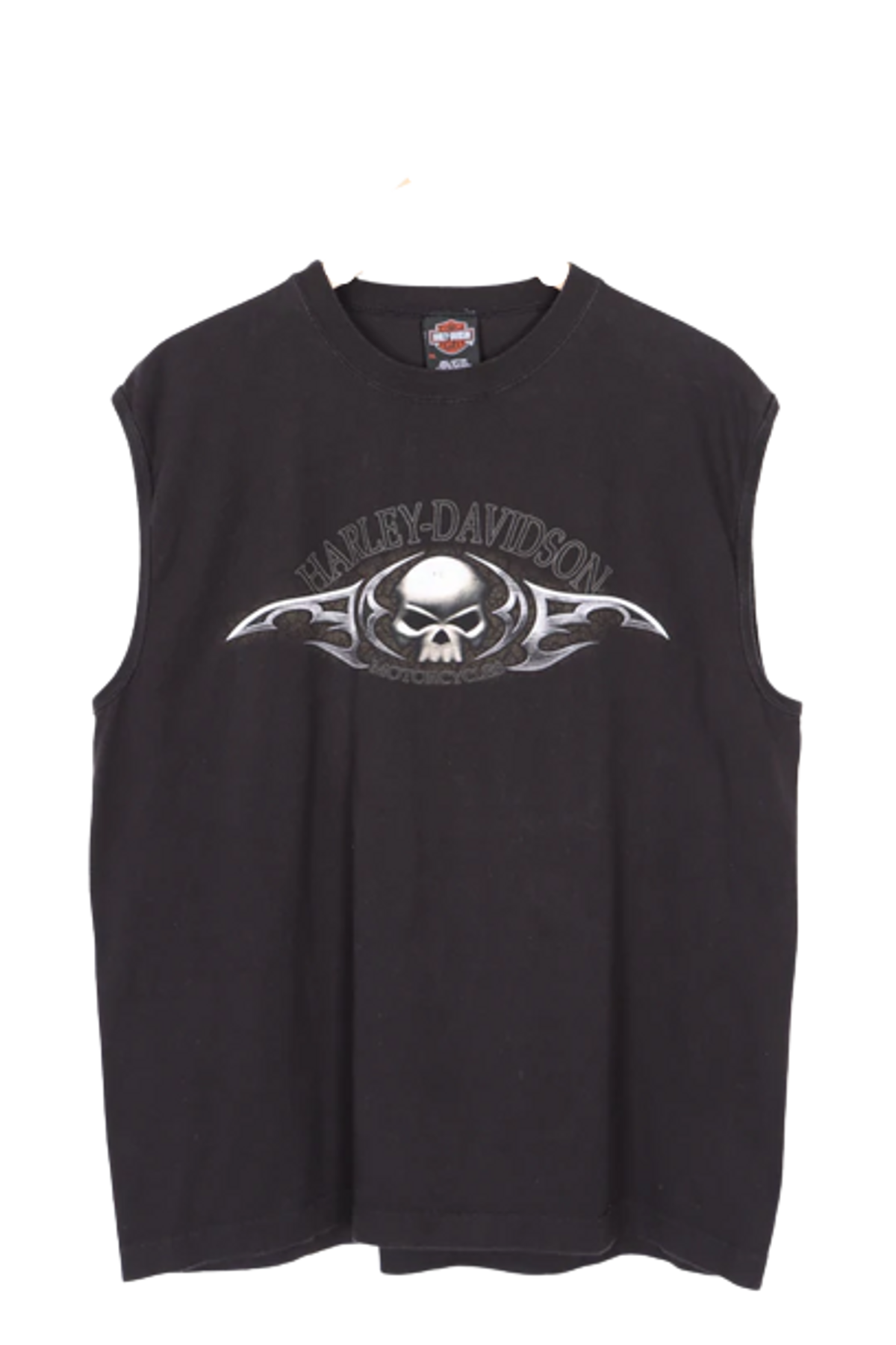 Vintage Harley Davidson Skull Logo T-Shirt
