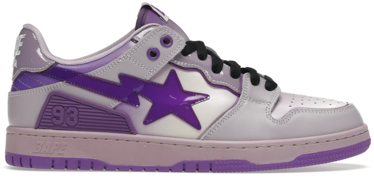 Bape Bape SK8 Sta Purple Sneakers
