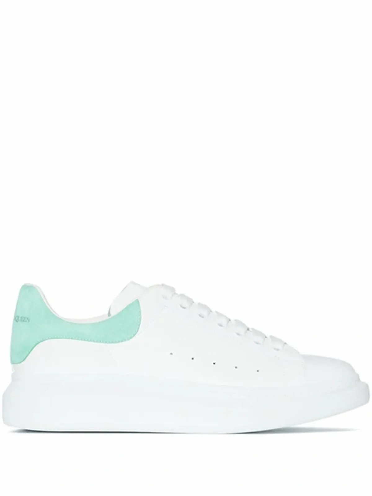 Alexander McQueen Oversized Low-top Sneakers In Weiss