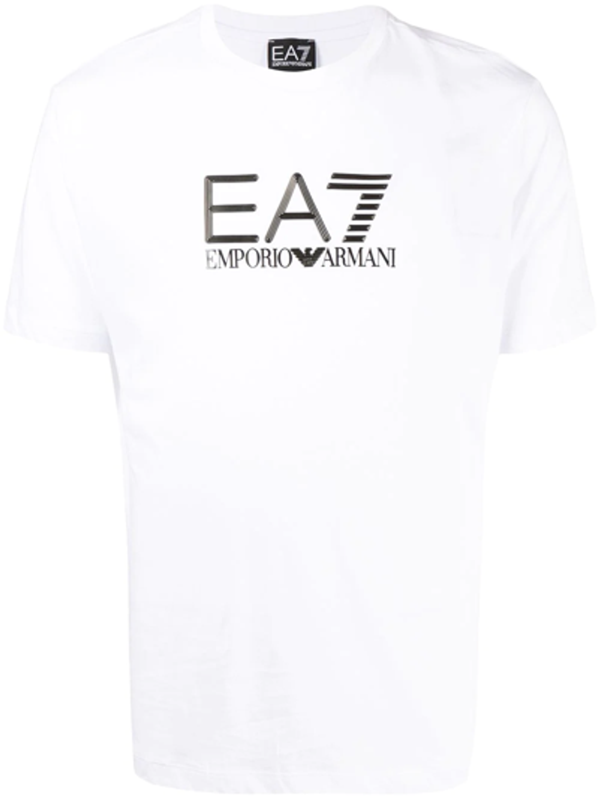 Emporio Armani Logo-appliqué T-shirt In Weiss