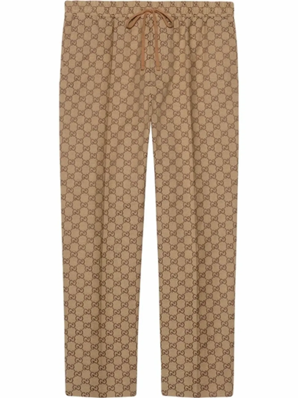 Gucci Gg Canvas Brown Jogging Pants