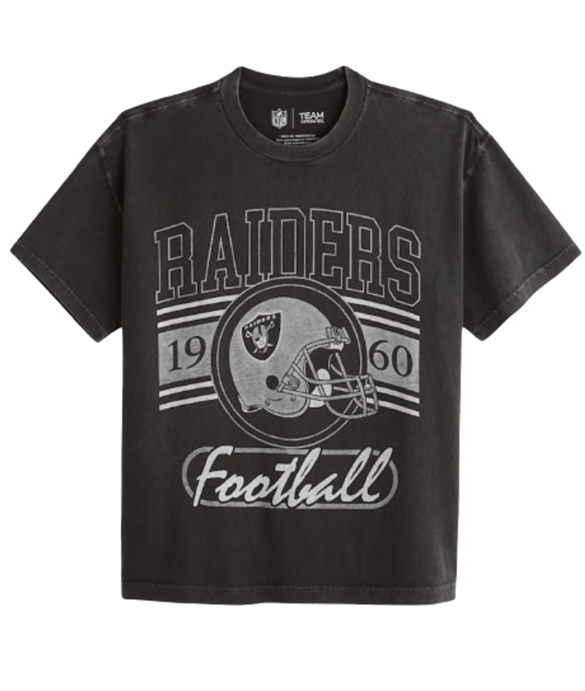 Abercrombie & Fitch Oversized Las Vegas Raiders Graphic T-Shirt