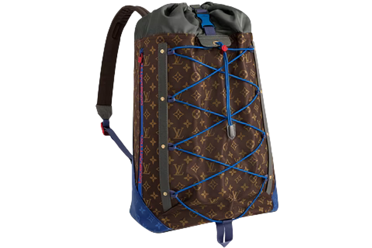 Louis Vuitton Brown Monogram Canvas Backpack