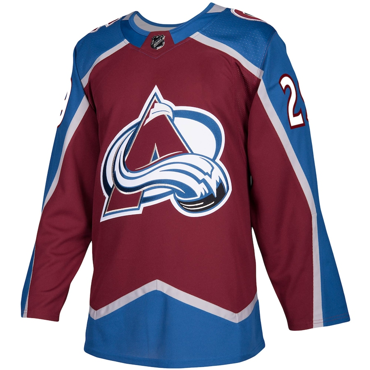 Adidas × Colorado Avalanche Nathan MacKinnon Burgundy Home Jersey