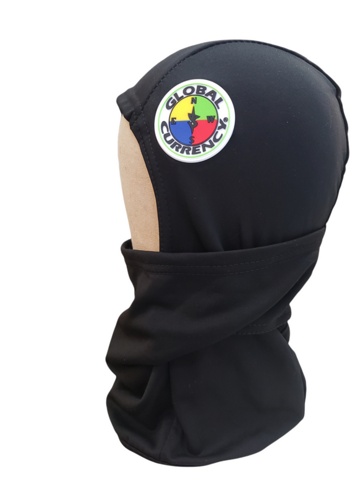 Global Currency Black Tech Ski Mask