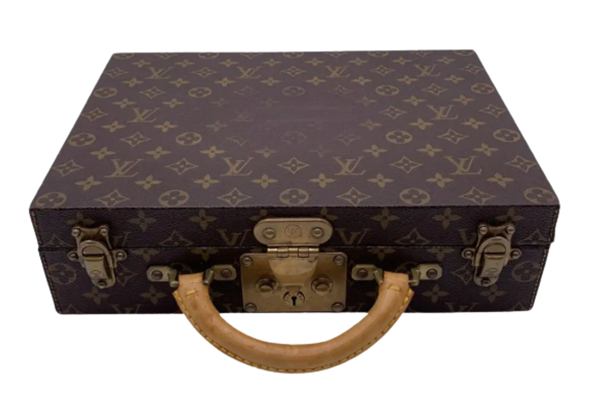 Louis Vuitton Monogram Canvas Boite Case Travel Bag