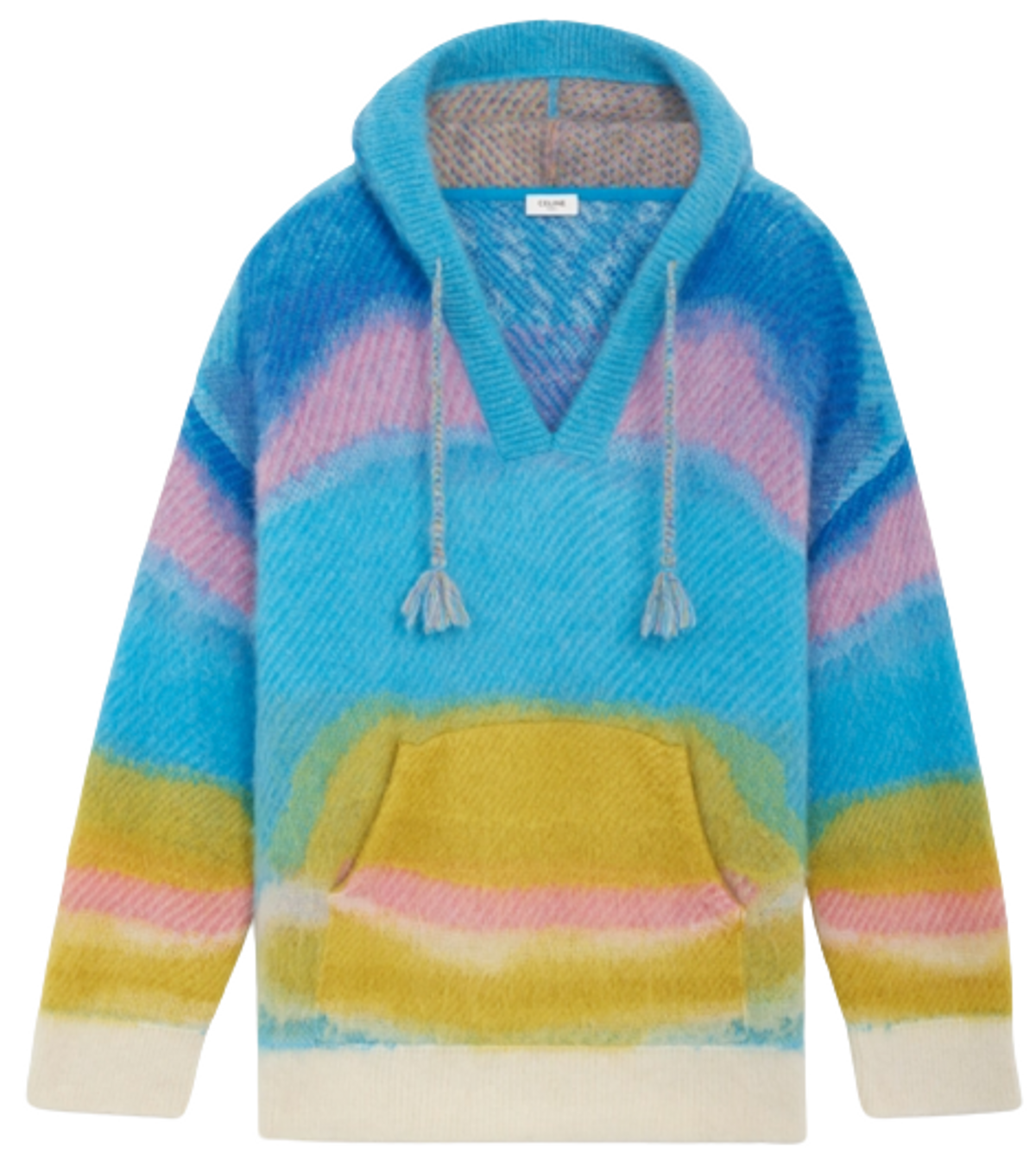 Celine Heavenly Day Marcelo Lavin Collaboration Baja Jacquard Hoodie