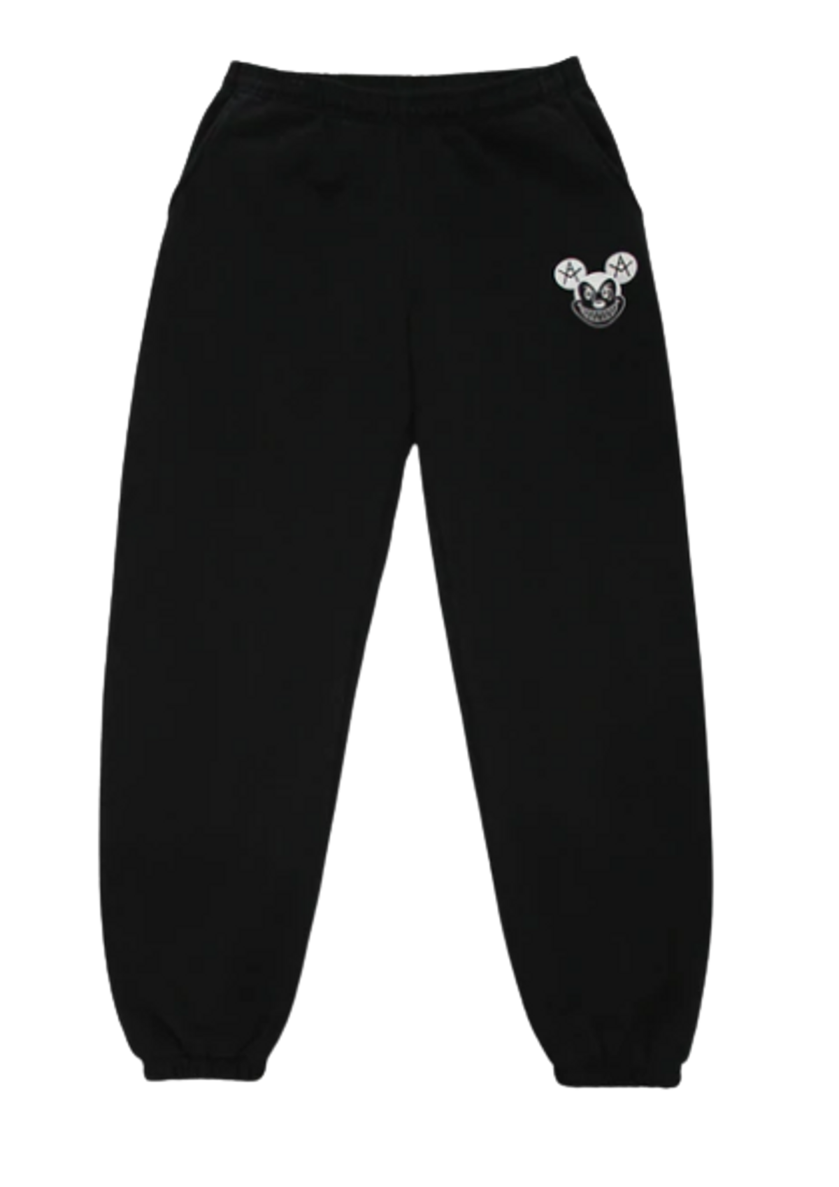 Local Authority LA Mischief Fleece Black Pants