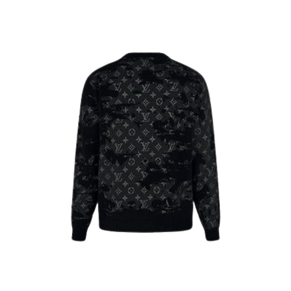 Louis Vuitton Crew Neck Monogram Long Sleeves Cotton Logo Luxury Sweaters