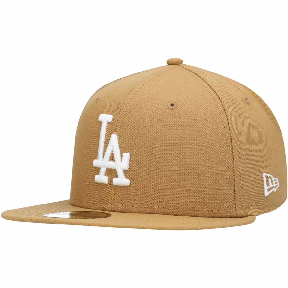 New Era Los Angeles Dodgers New Era Tan Wheat 59FIFTY Fitted Hat
