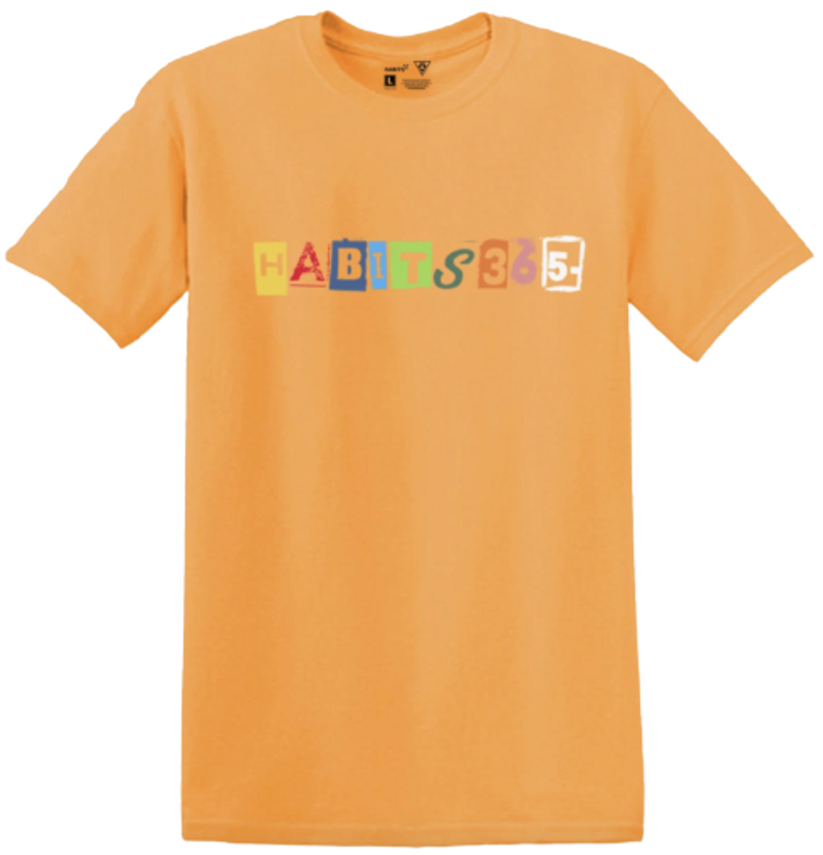 Habits 365 Logo Ransom Orange T-Shirt