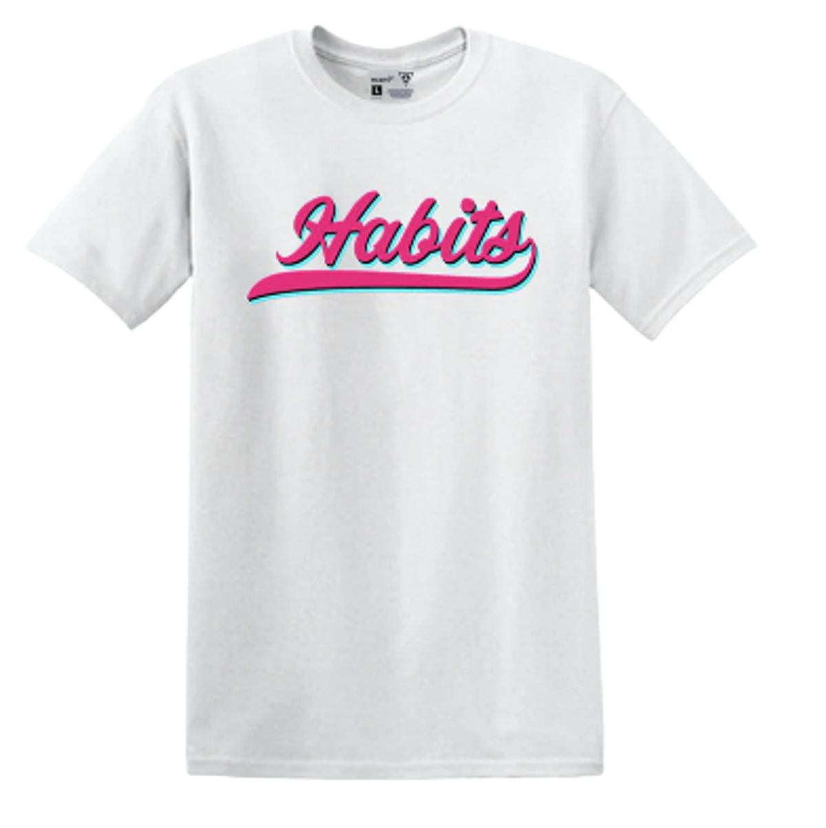 Habits 365 White Miami Vice T-Shirt