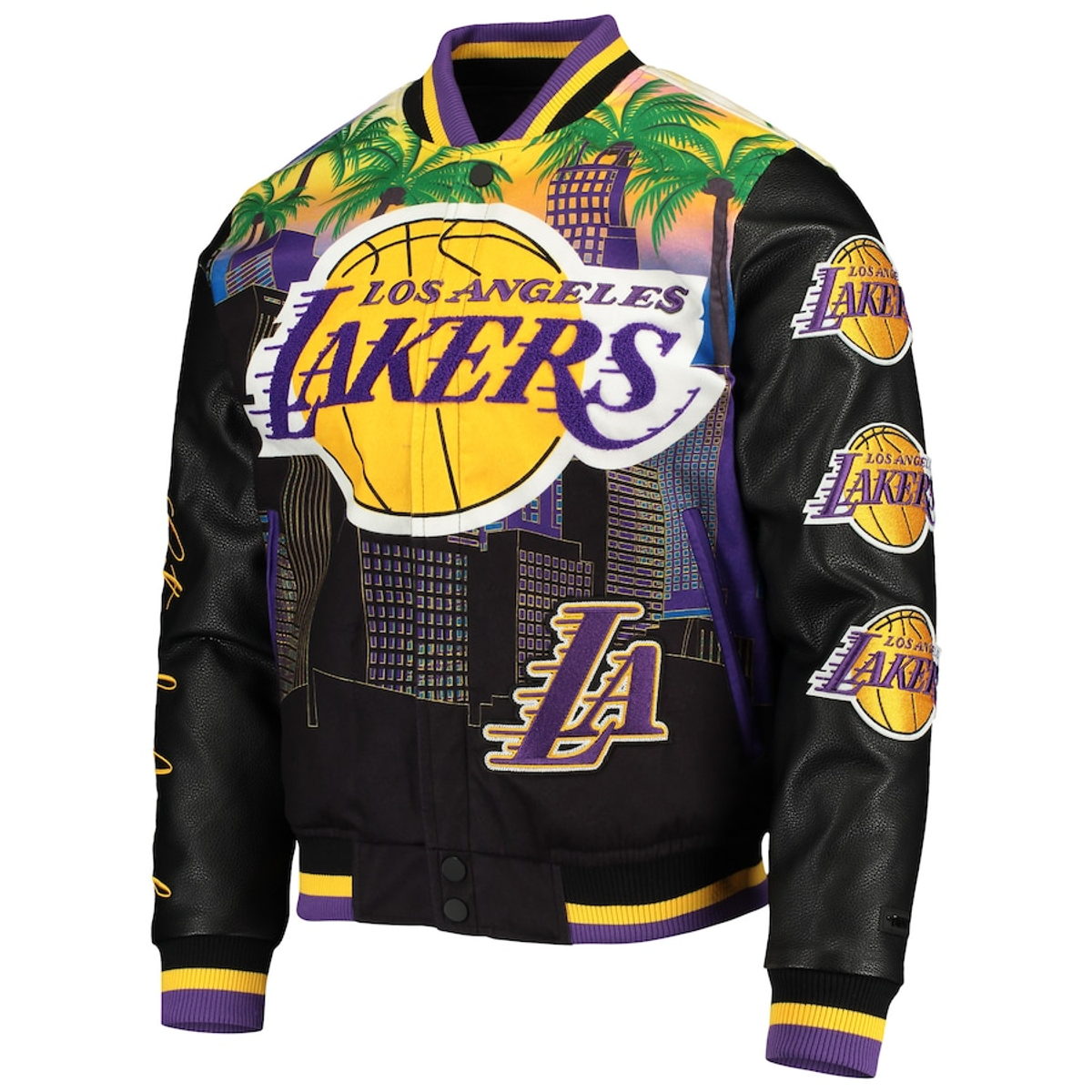 Los Angeles Lakers Pro Standard Remix Varsity Full-Zip Jacket