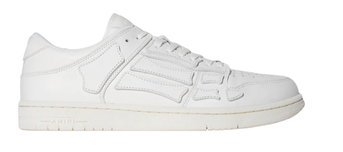 Amiri Skel Top White Vintage Sneakers
