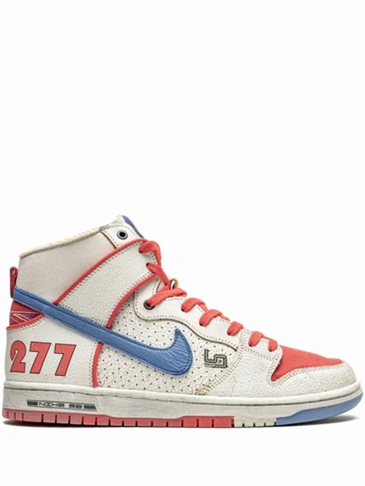 Nike × Ishod Wair × Magnus Walker Sb Dunk High Sneakers In White