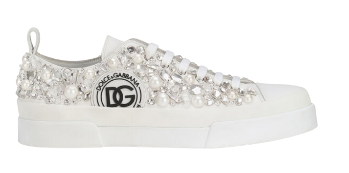 Dolce & Gabbana Portofino Light White Sneakers