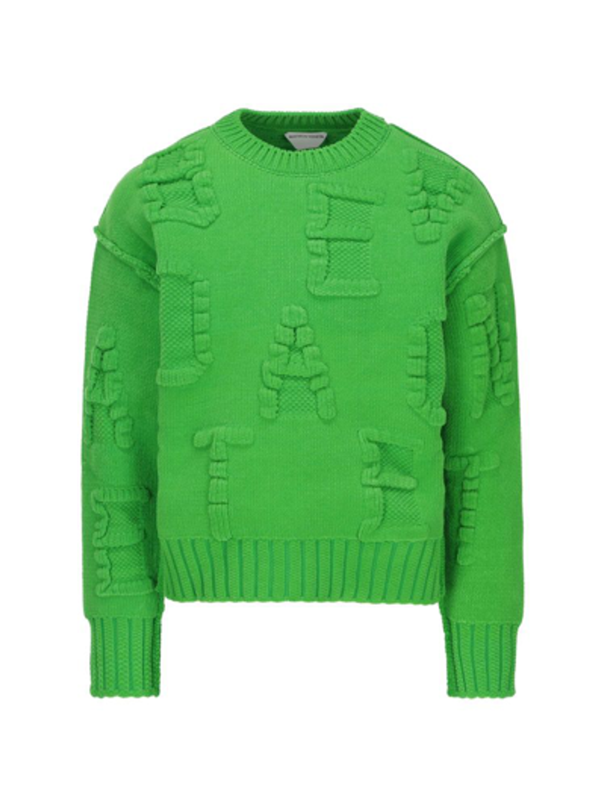 Bottega Veneta Alphabet Motif Chenille Jumper
