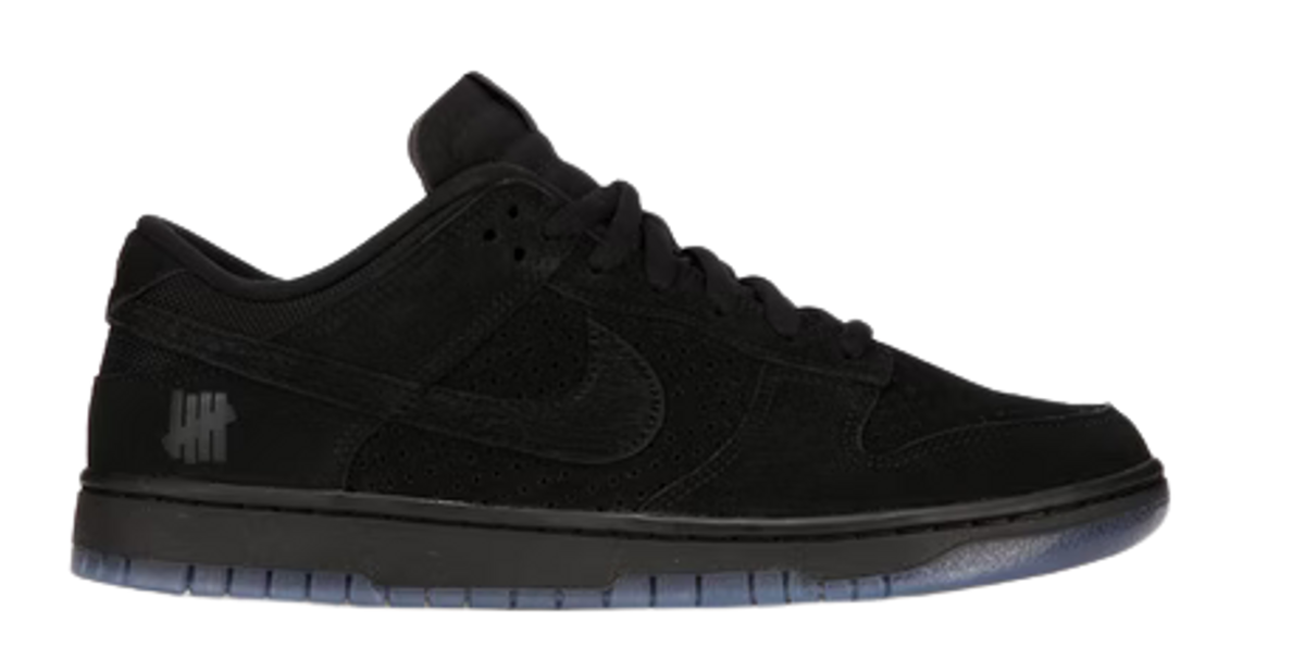 Nike × Undefeated Dunk Low Black Sneakers