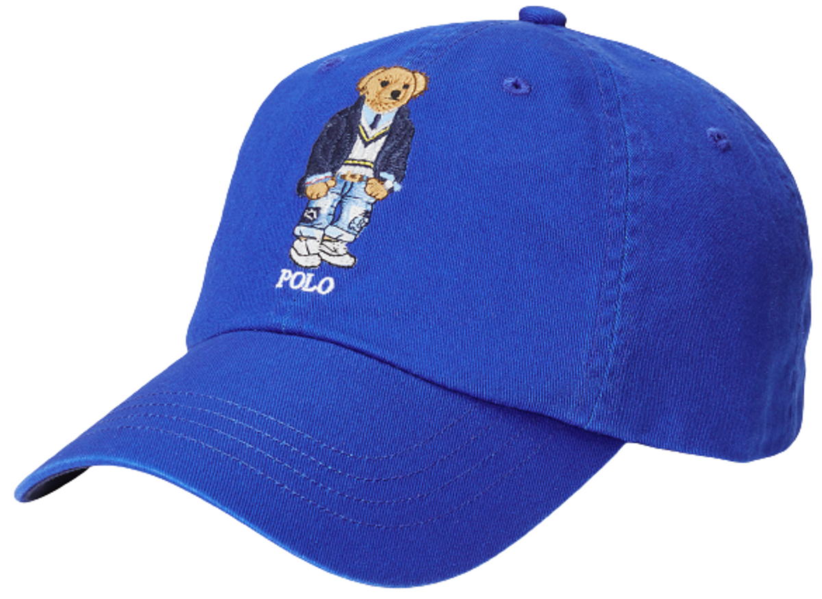 Ralph Lauren Polo Bear Chino Ball Blue Cap