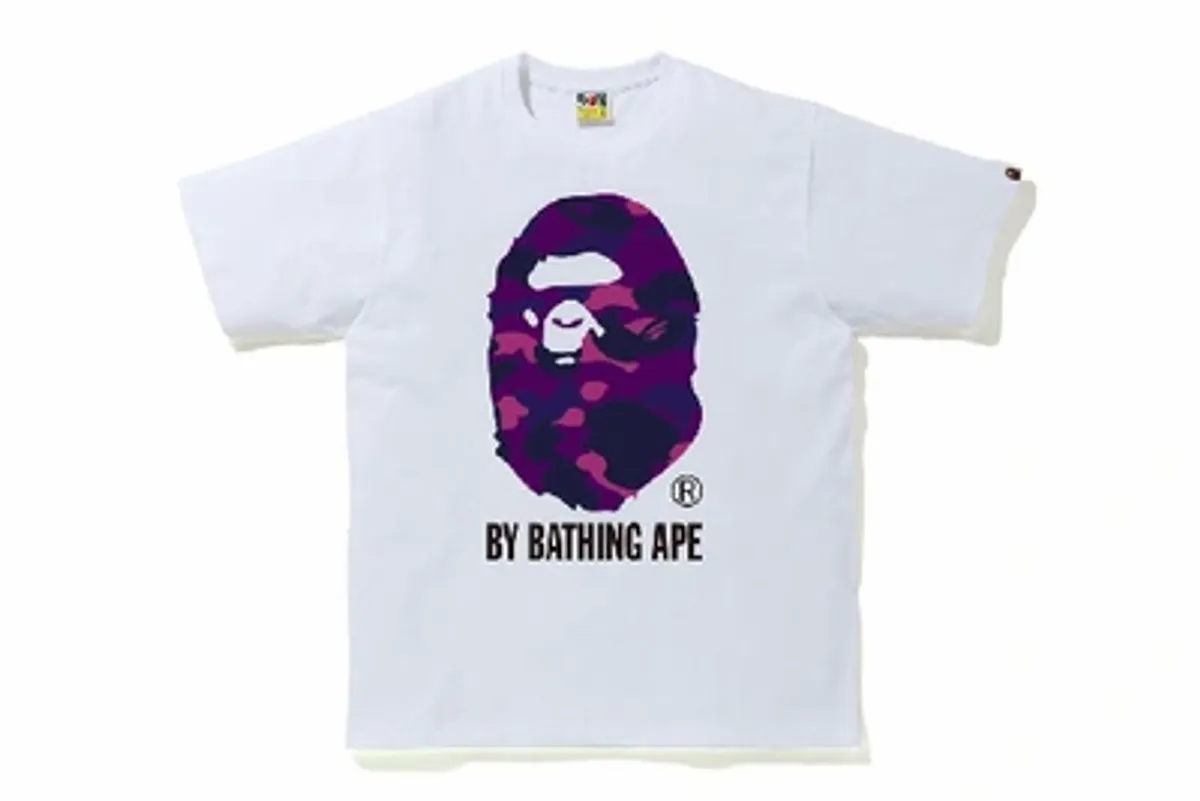 Bape Reflector Color Camo By Bathing T-Shirt