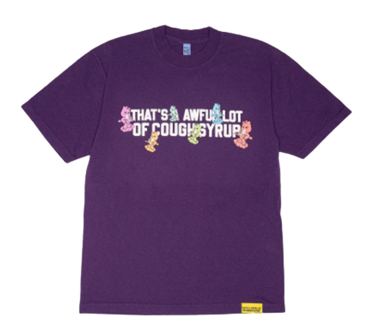 Awful Lot of Cough Syrup × Coi Leray Merch Trending Purple T-Shirt