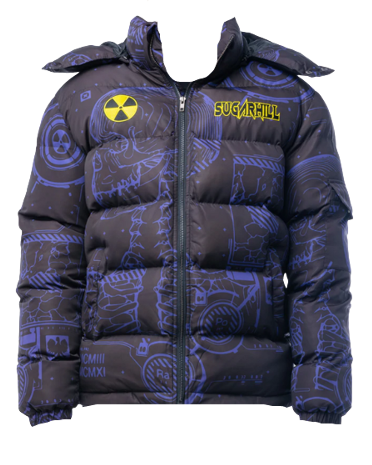 Sugarhill Radioactive Puffer Jacket