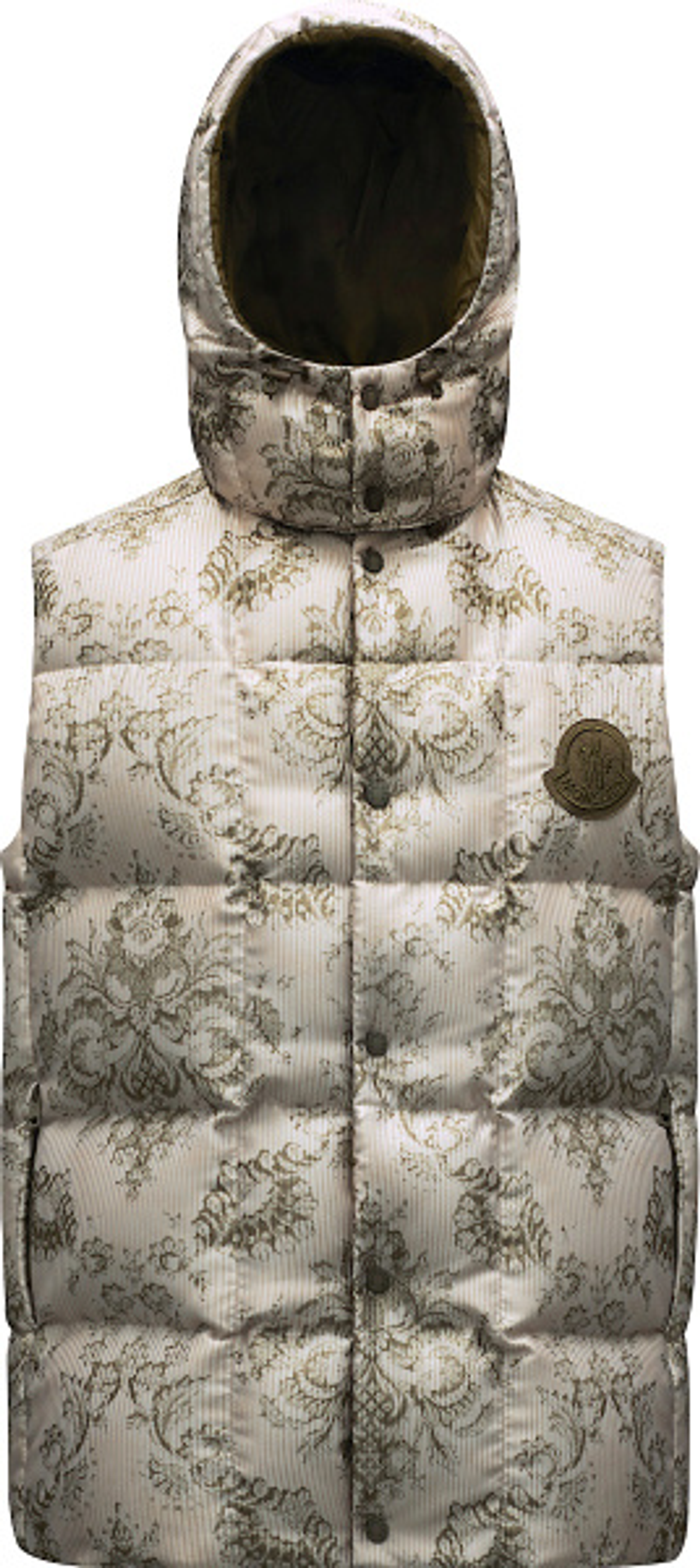 Moncler Cream Rabeh Down-Fill Vest