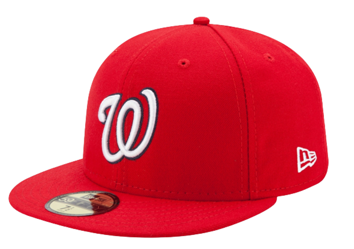 New Era Washington Nationals Red Game Authentic Collection 9FIFTY Fitted Hat