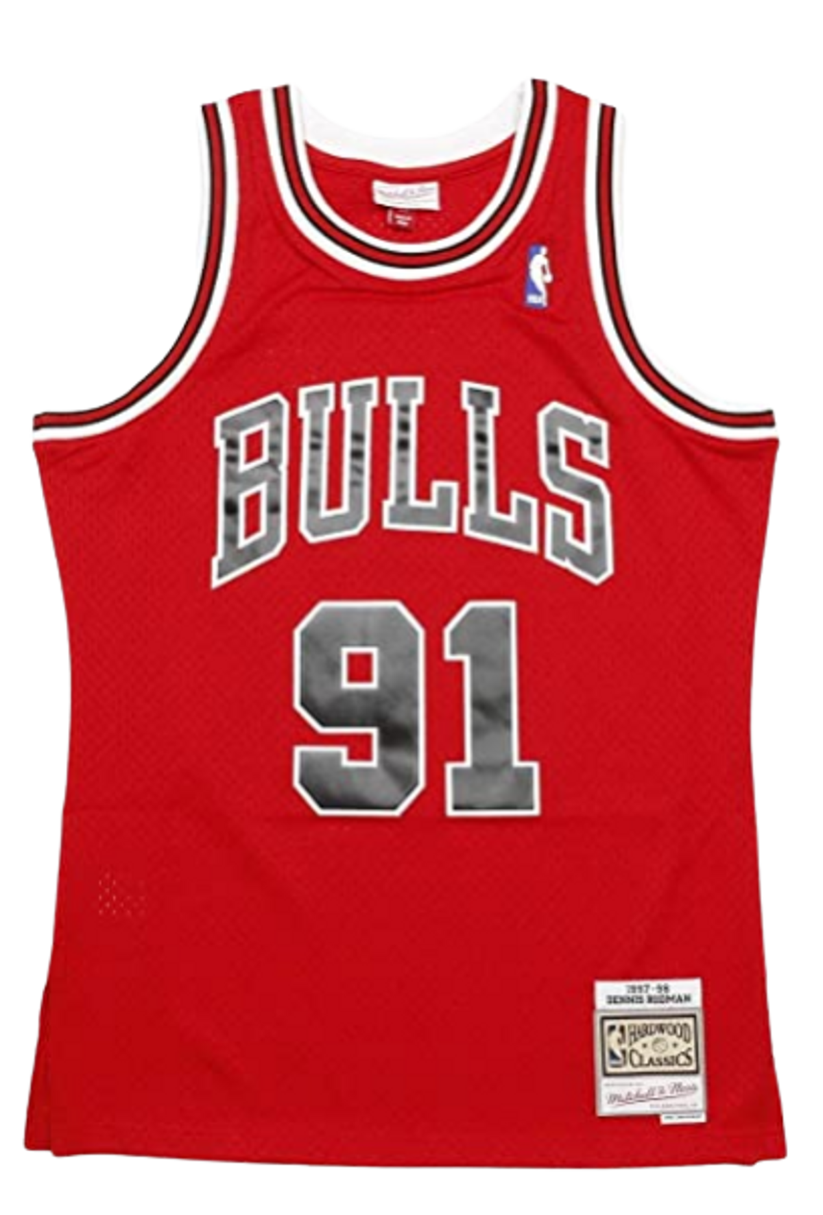 NBA × Chicago Bulls Rodman 91 Swingman Basketball Jersey