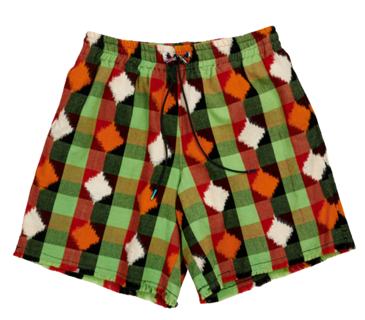 Bossi Ikat Cotton Shorts