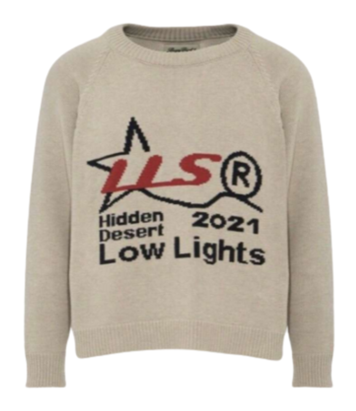 Low Lights Studios Desert White Knit Sweater