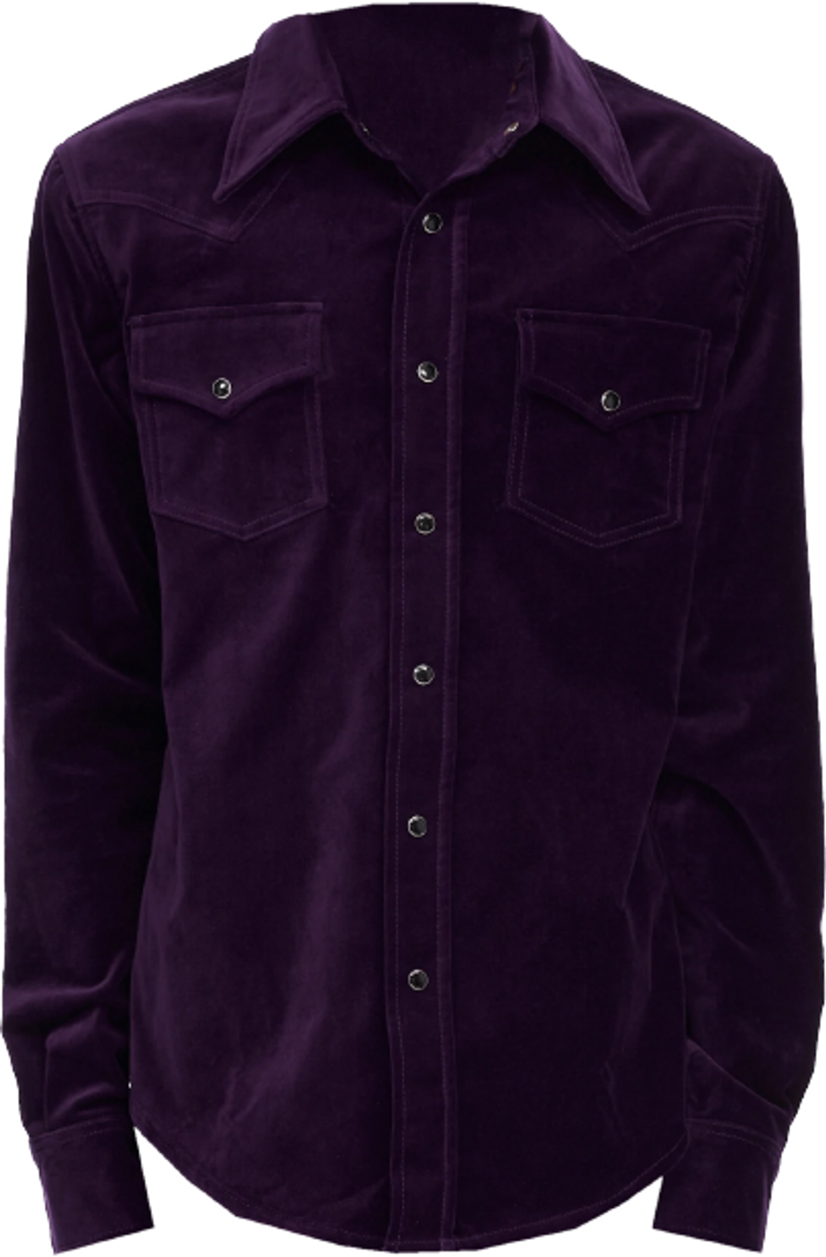 Cout De La Liberte Purple Western Shirt