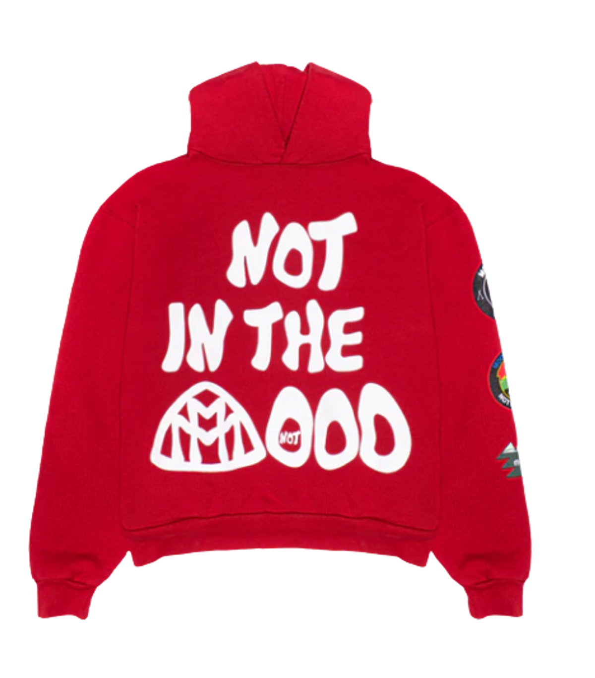 Mood Swings Red Logo Park Hoodie