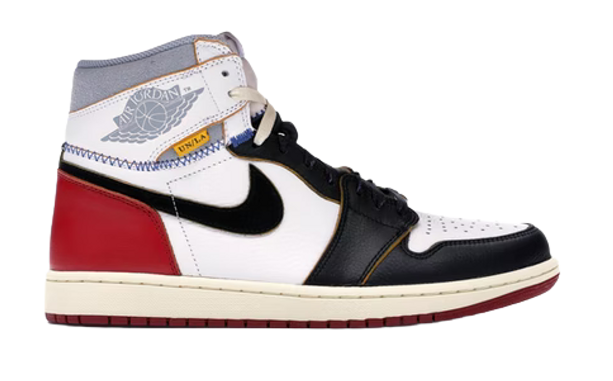 Nike Air Jordan 1 Retro High Union Los Angeles Black Toe Sneakers