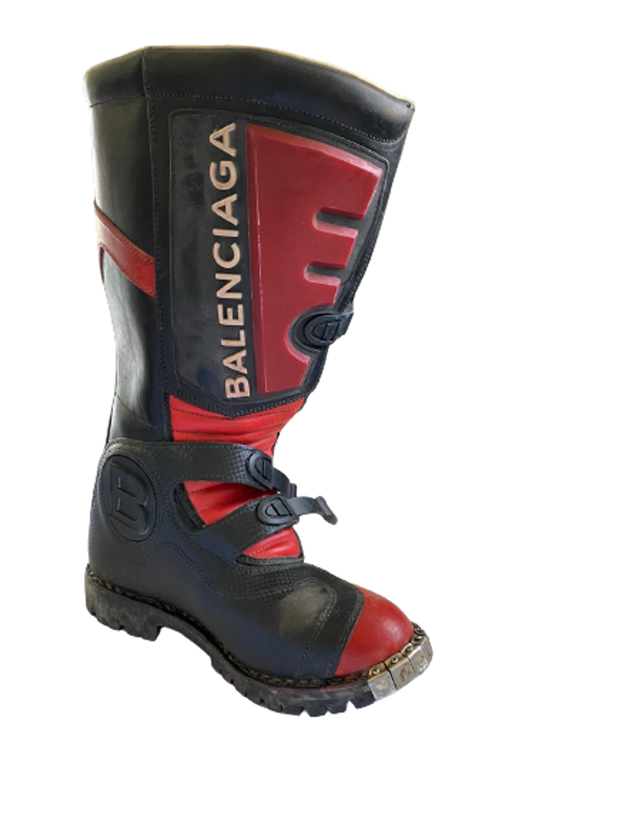 balenciaga motorcycle boots