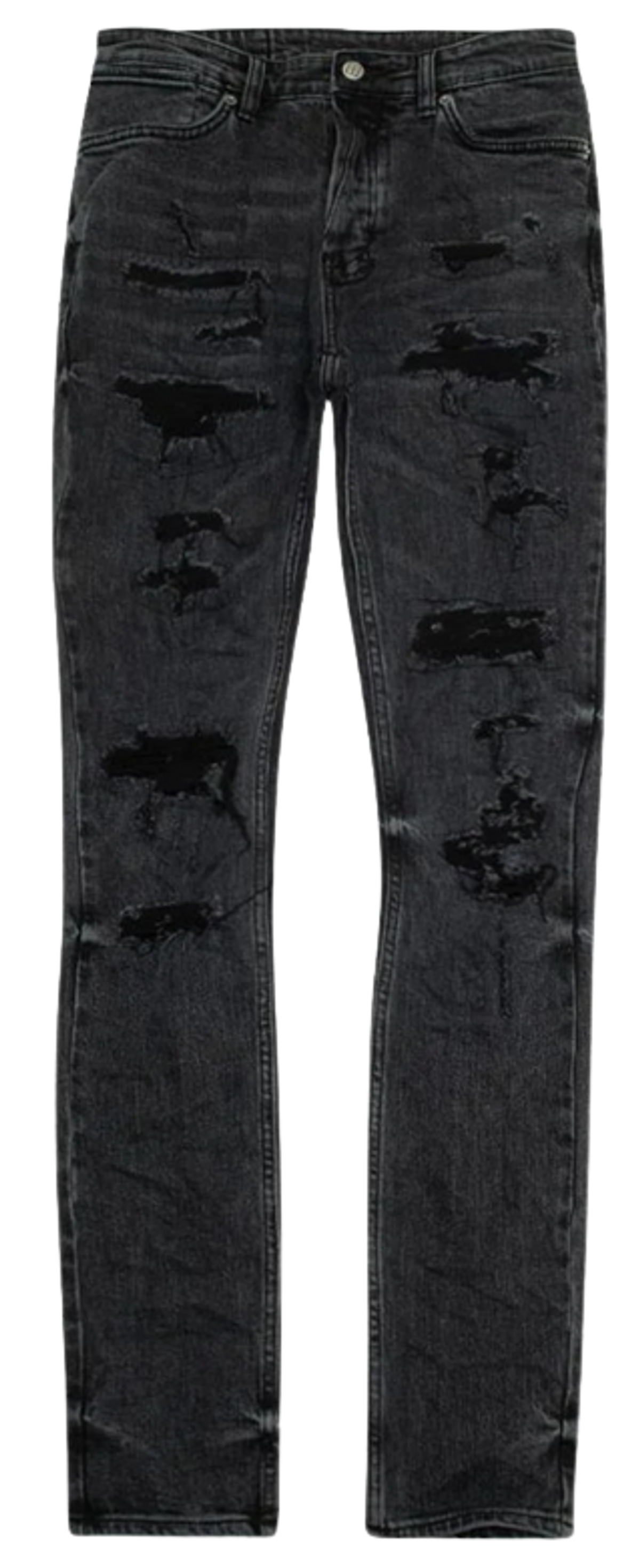 Ksubi Van Winkle Black Dynamite Trash Jeans