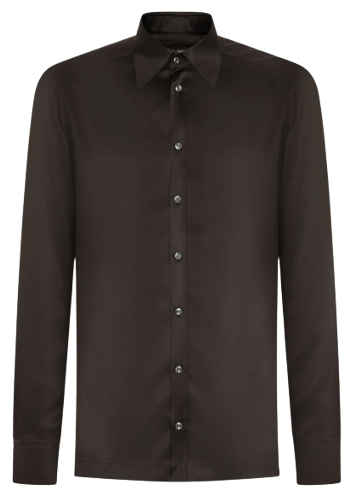 Dolce & Gabbana Martini Fit Black Shirt