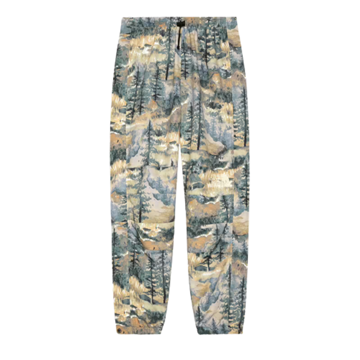 Gucci × The North Face Green Mulit Printed Nylon Track Pants