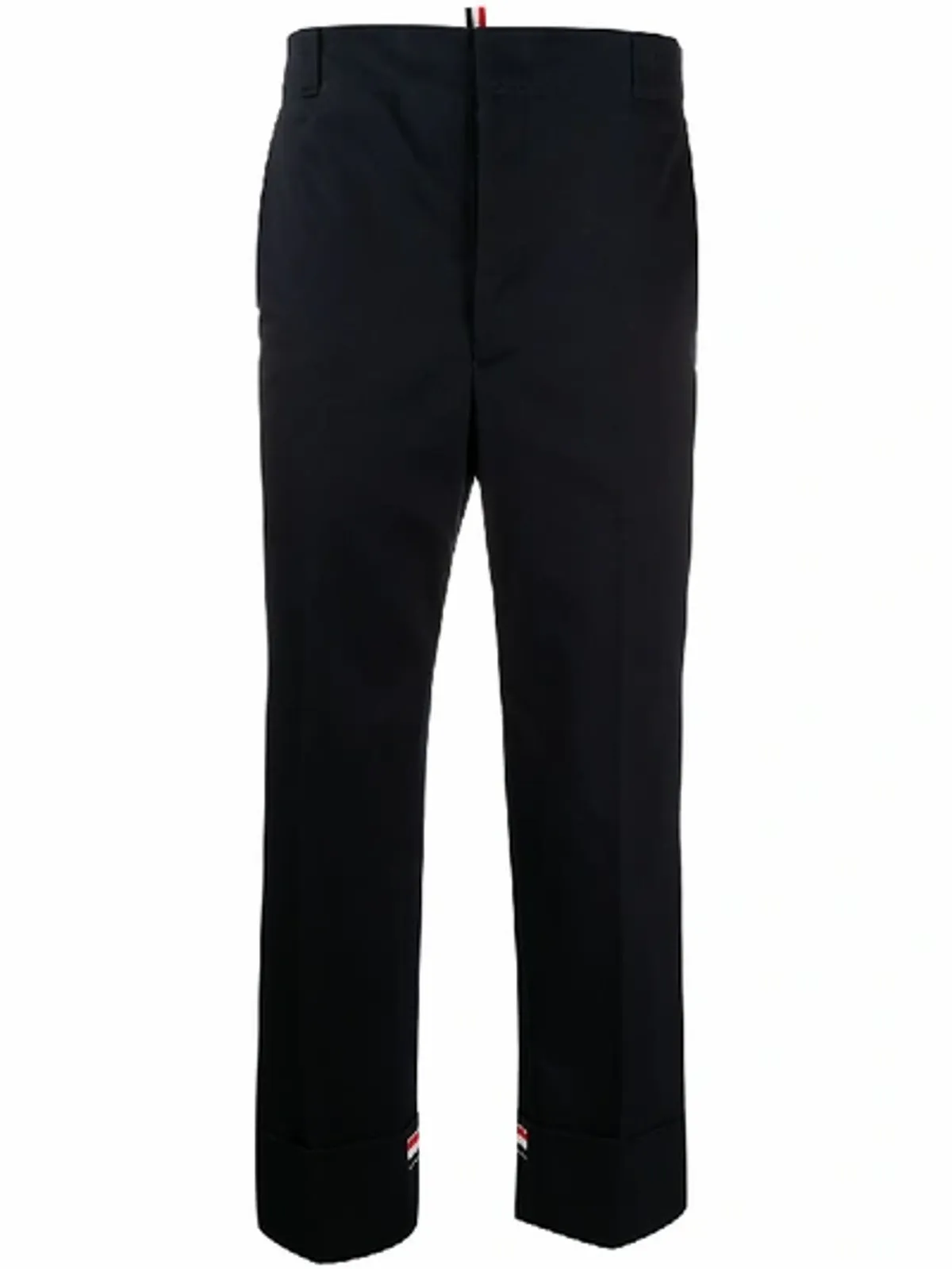 Thom Browne Straight-leg Cuffed Trousers