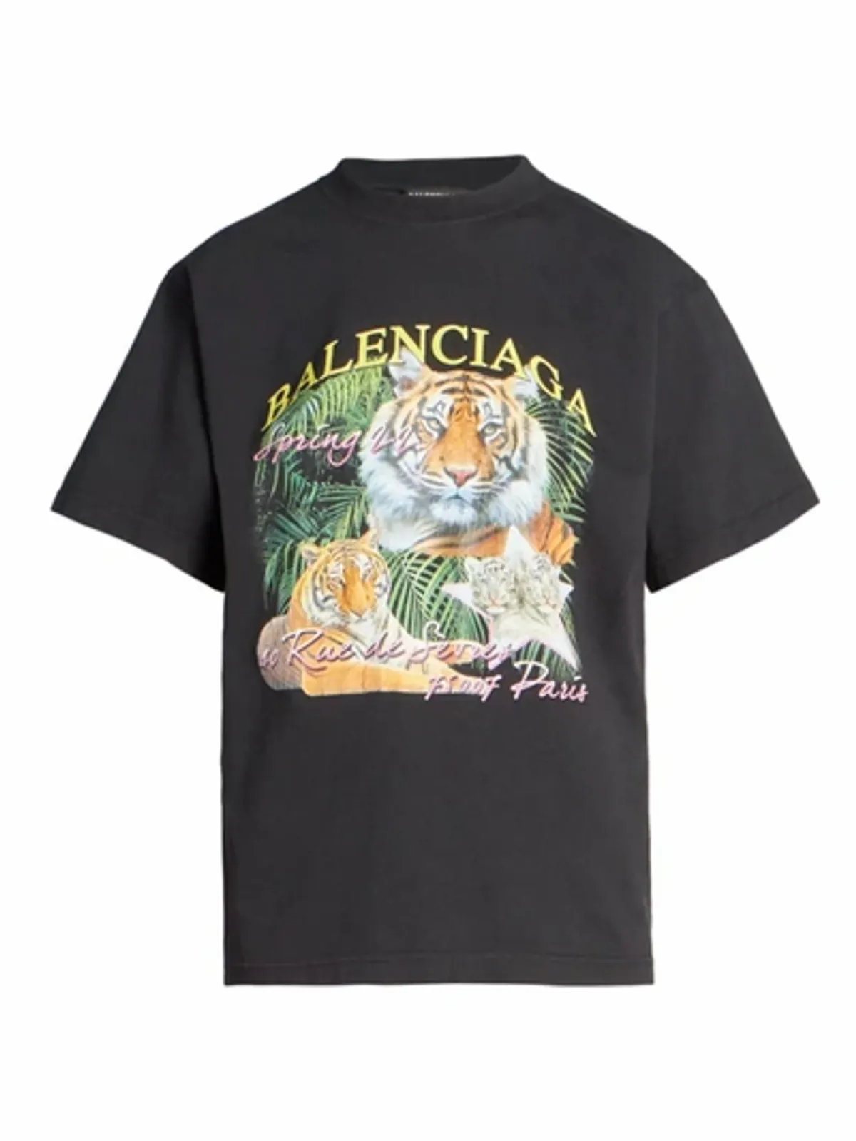 Balenciaga Black Year Of The Tiger T-shirt