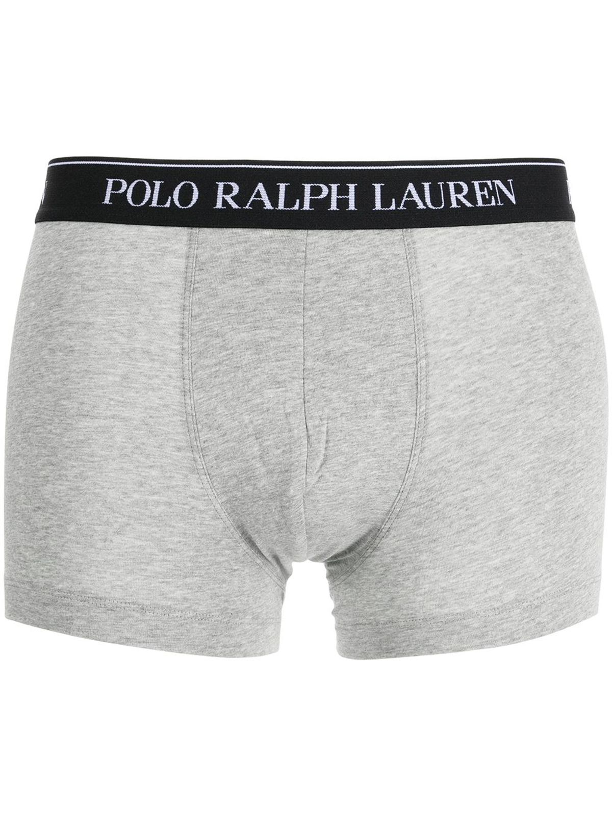 Polo Ralph Lauren Logo-waistband Boxer Briefs (Pack Of 3) In Grey
