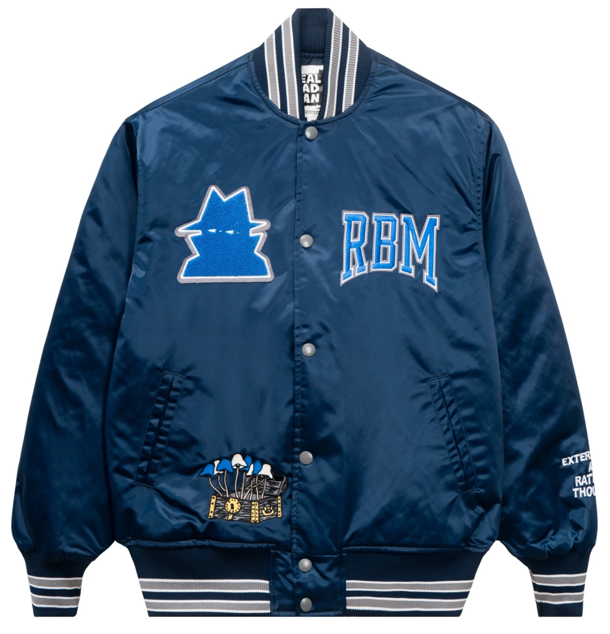 Real Bad Man Team Rbm Navy Sports Jacket