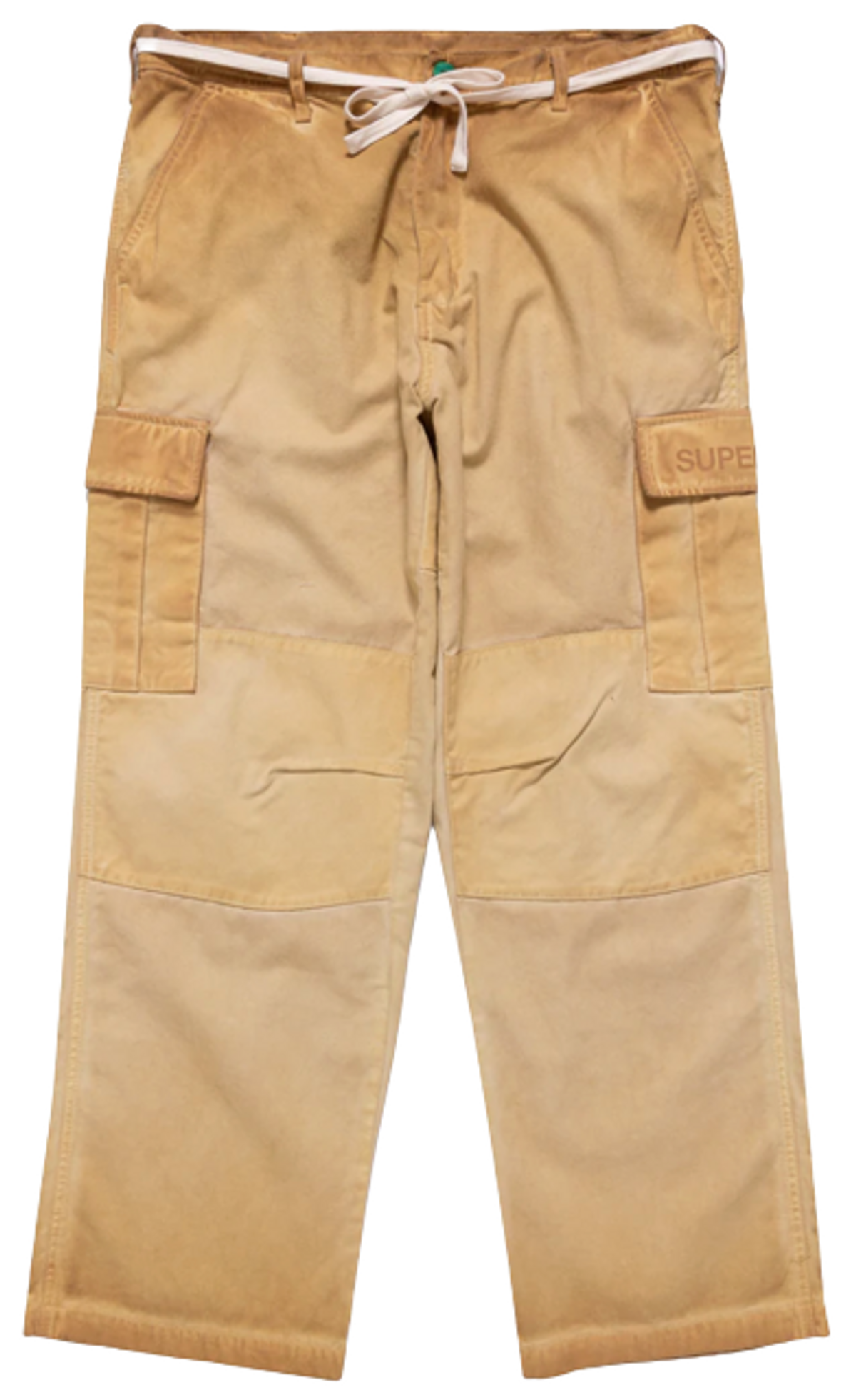 Supervsn Studio Brass Oil Dye Cargo Pants