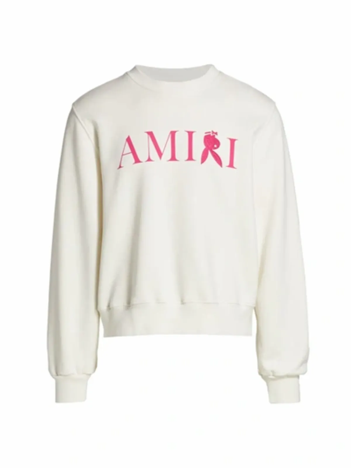 Amiri × Playboy White Playboy Edition Reverse Bunny Sweatshirt In Multi